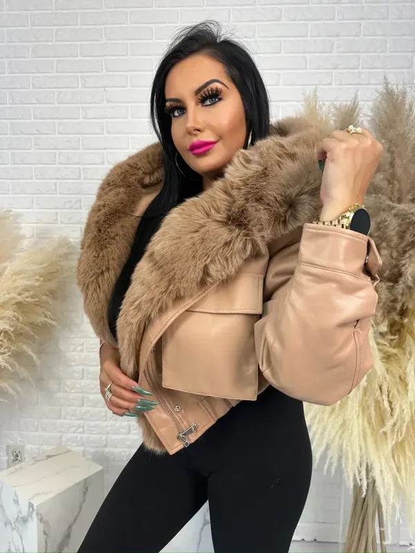 Futrzana kurteczka CAMEL