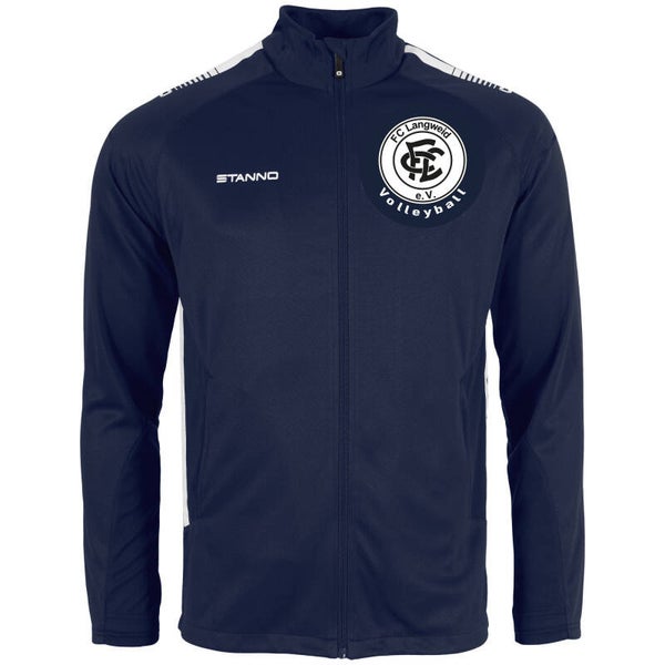 First 1/4 Zip Top Navy White