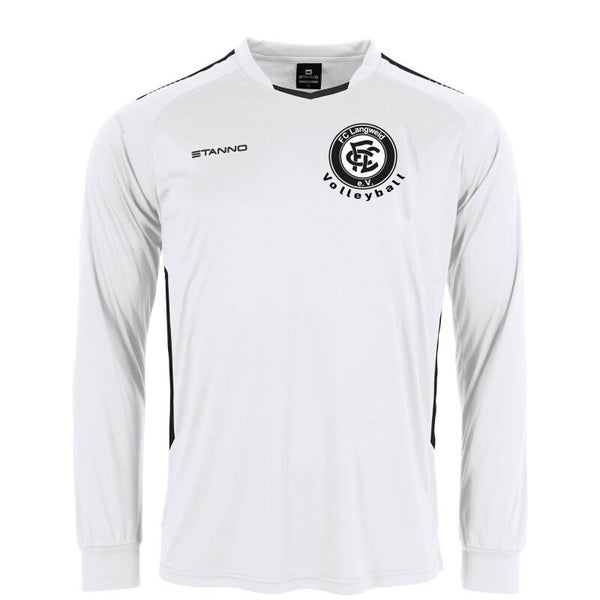 First Long Sleeve Shirt White Black