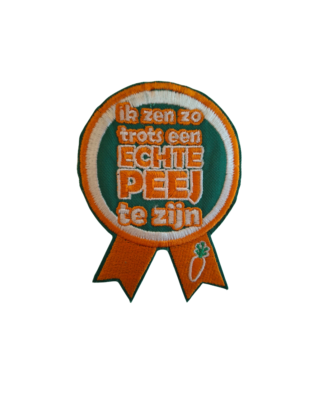 Ik zen zo trots een echte Peej te zijn! embleem