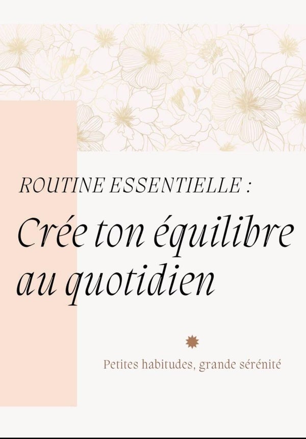 Crée Ton Équilibre Au Quotidien
