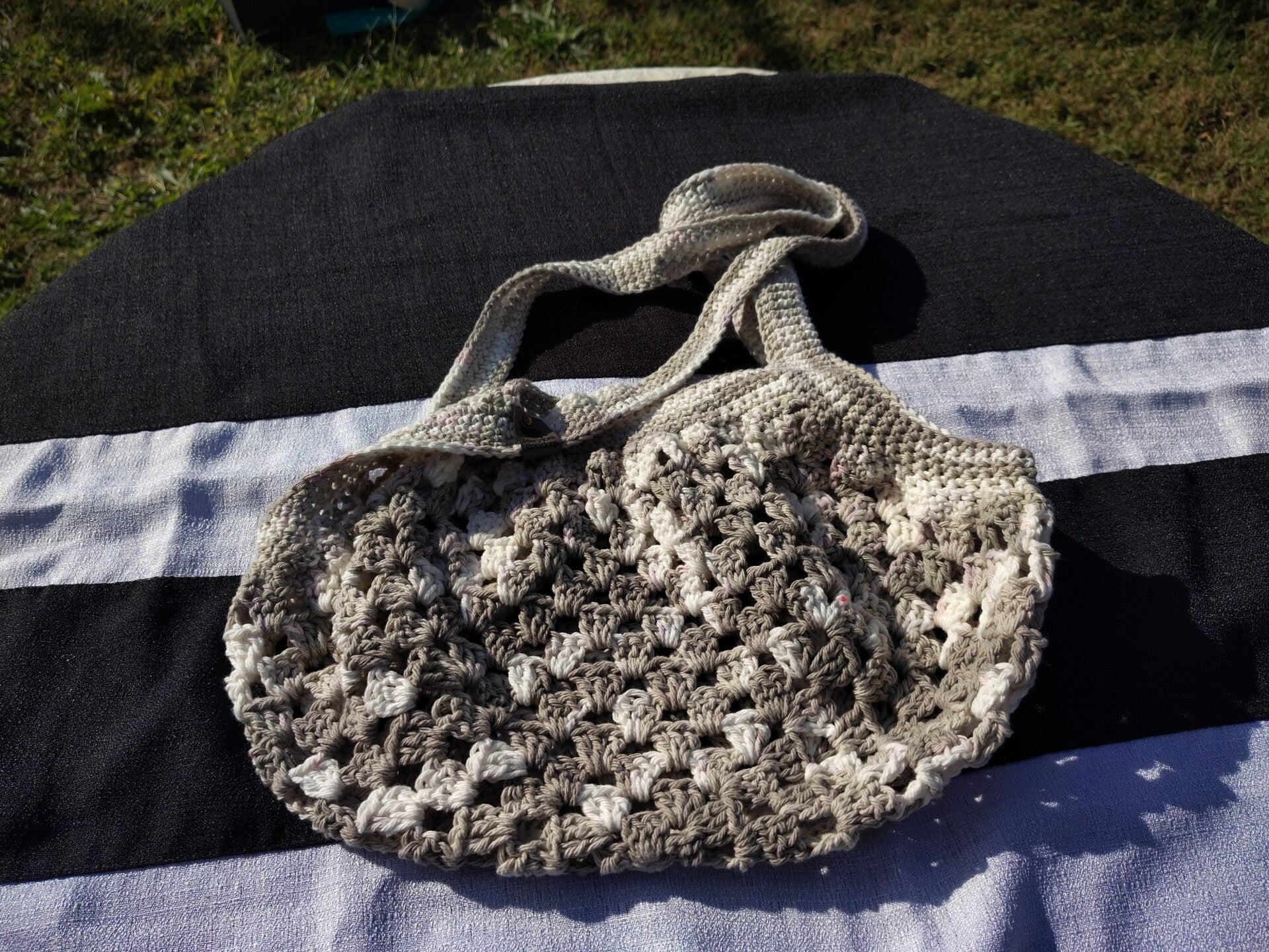 Granny Square Market Bag - Small
