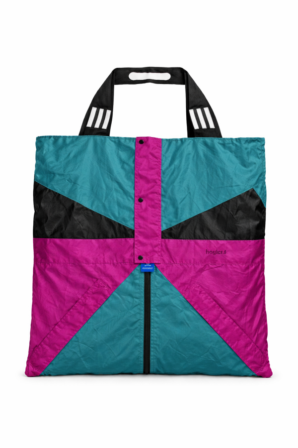 Upcycled windbreaker totebag