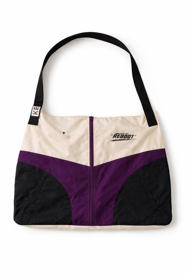 Upcycled windbreaker totebag