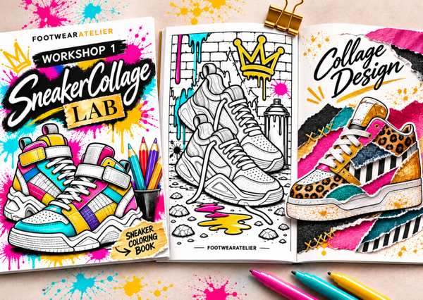 Workshop SneakerCollage LAB – Create your own sneaker design.