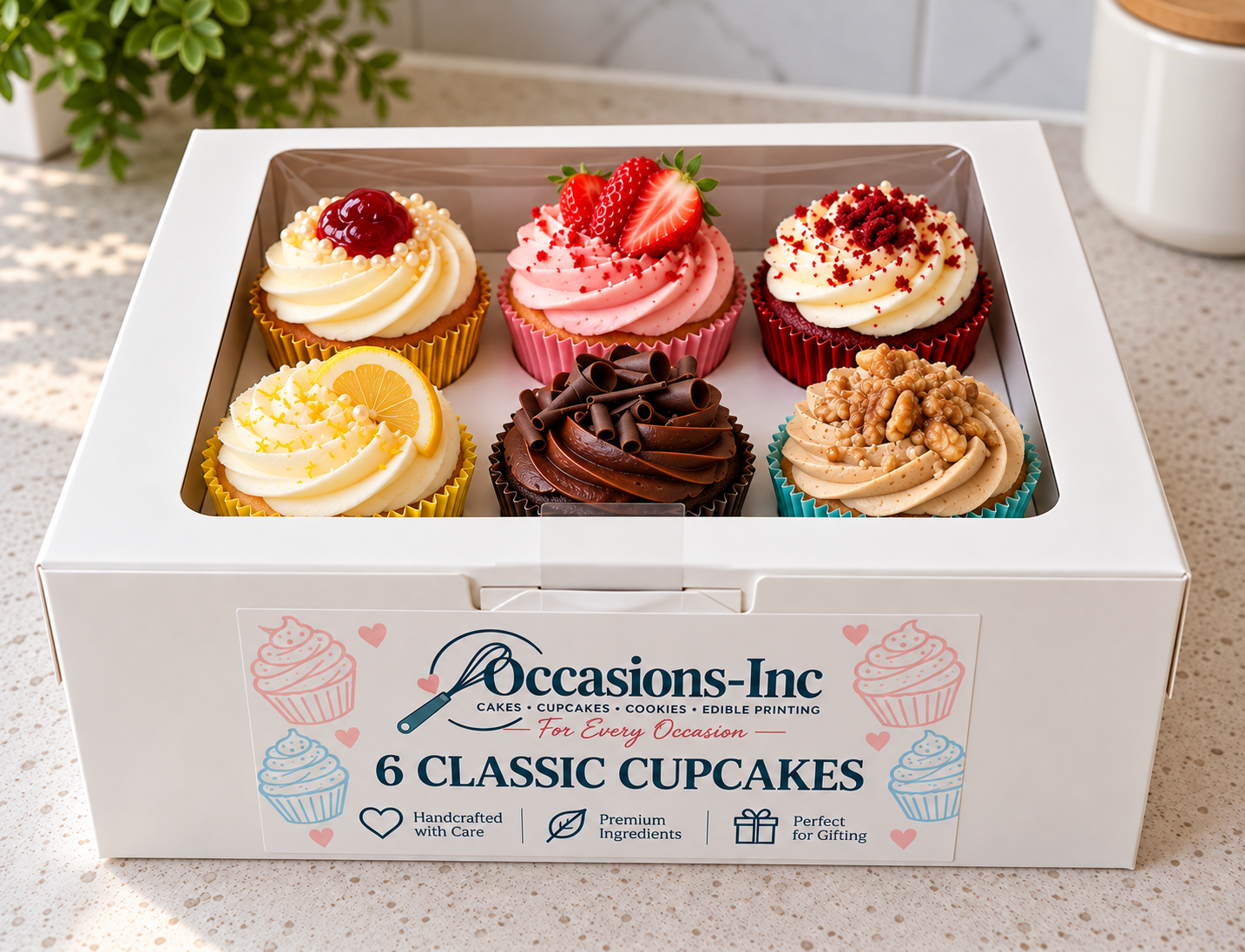 Luxury Cupcakes - A Box Full of Happiness
