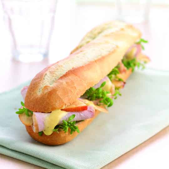 Ref.: 7021B - 1/2 stokbrood - 170g - wit