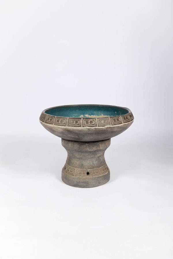 Vintage Heissner big East-Germany pottery fountain or planter