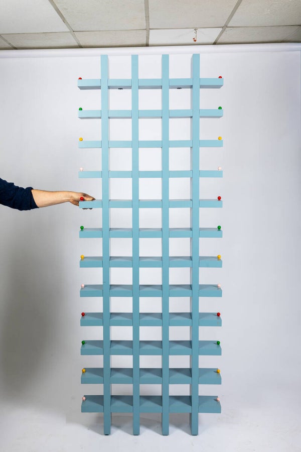 Vismara CD "box by box" rack, wall mounted rack