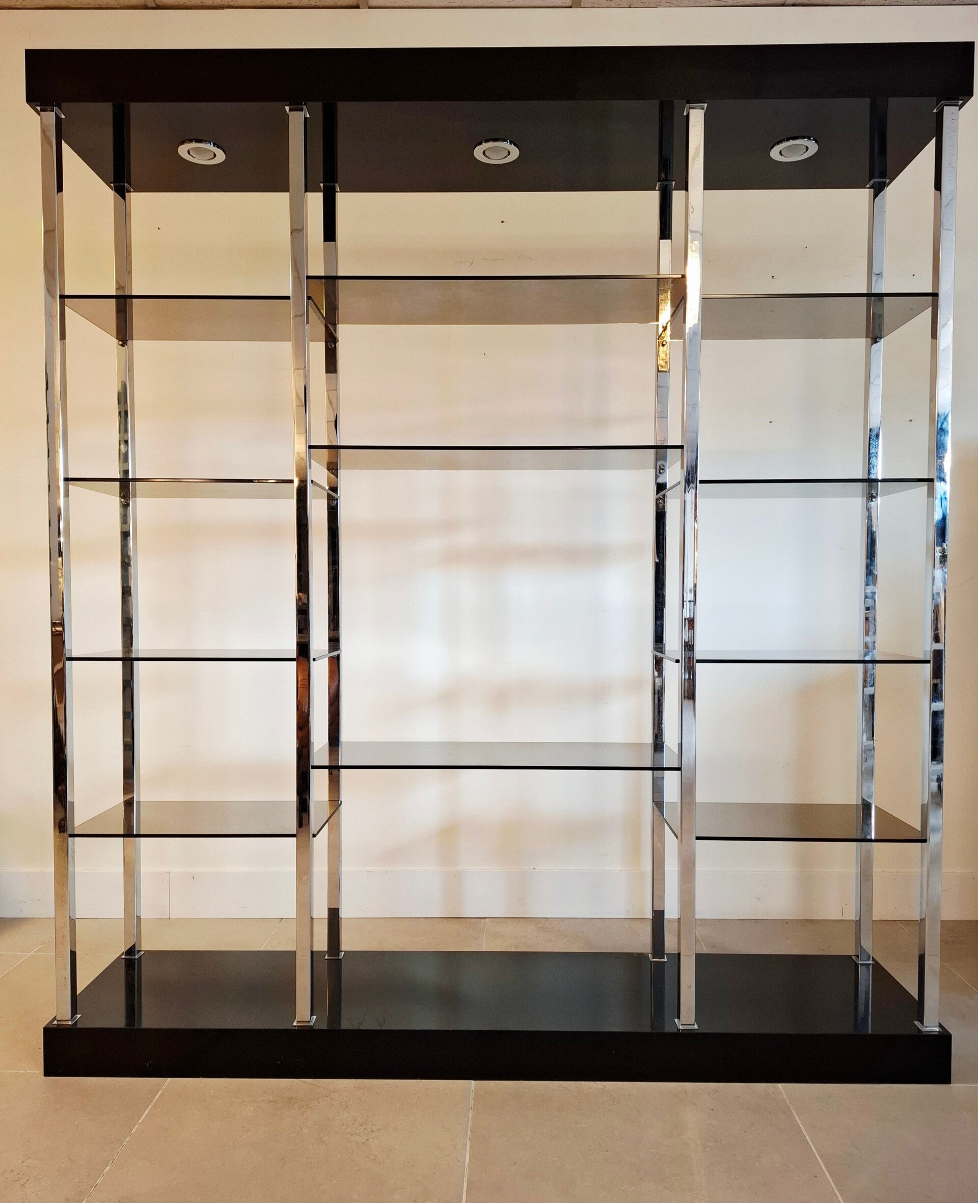 Belgo Chrom shelving unit 1970-1980's