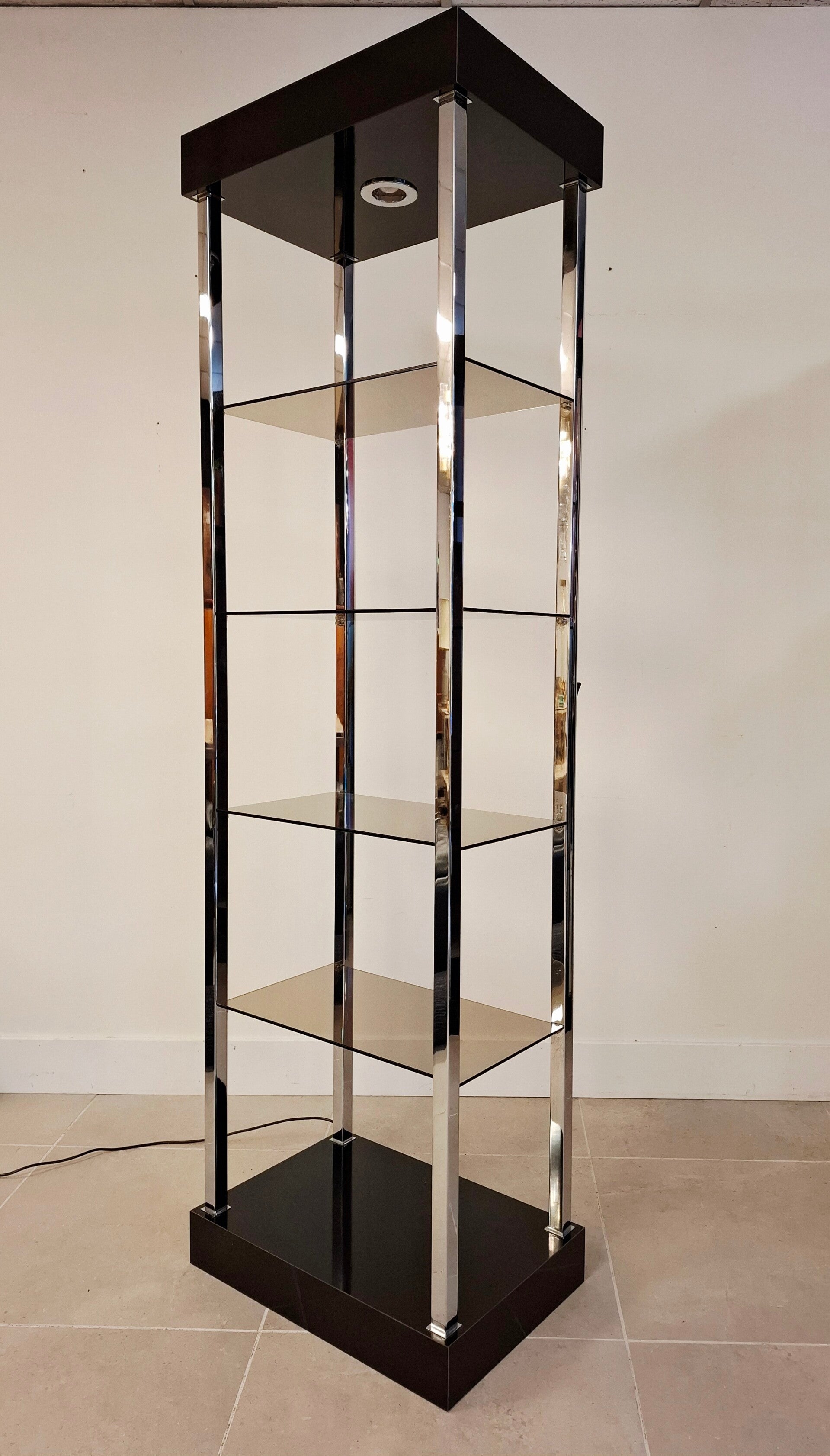 Belgo Chrom 1970-1980's shelving unit