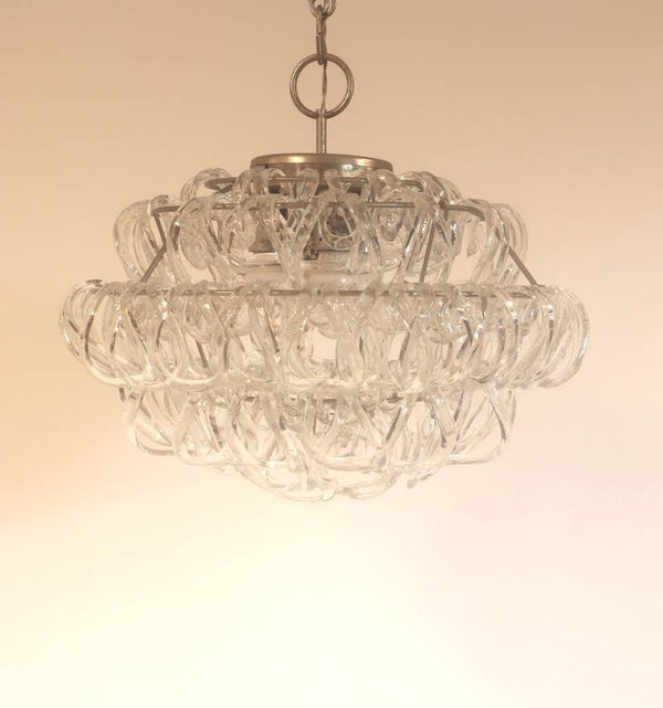 "Giogali" ceiling lamp by Angelo Mangiarotti for Vistosi