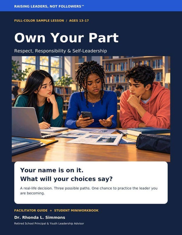 Raising Leaders, Not Followers™ — Free Sample Lesson