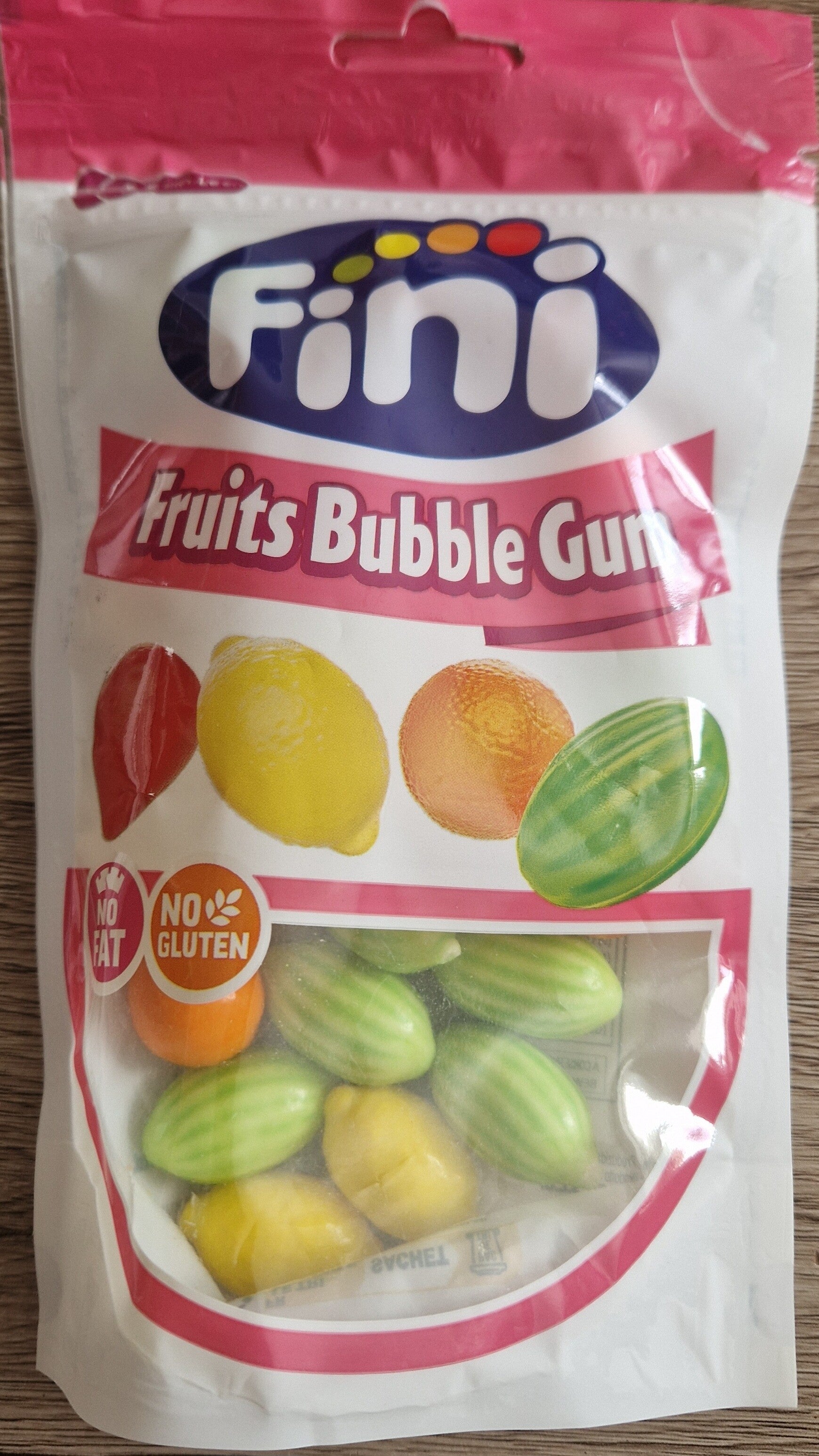 Fruit Bubble Gun 165 grammes 1 sachet