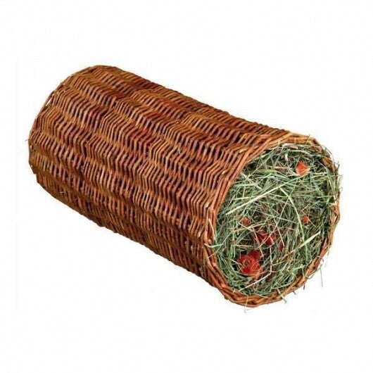 Trixie Pure Nature Weidentunnel mit Heu 15 x 33 cm