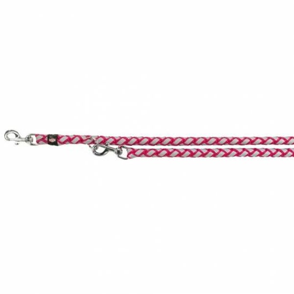 Trixie Verlängerungsleine Cavo Reflect - Fuchsia 12mm / 2m
