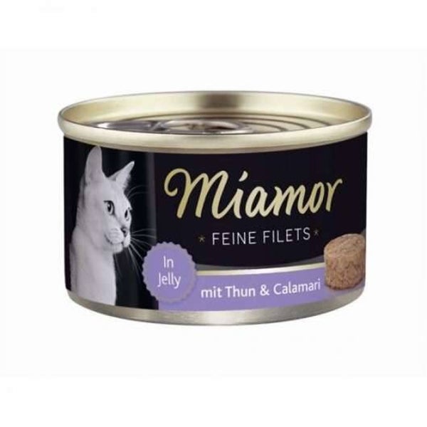 Miamor Feine Filets 100g Heller Thunfisch & Calamari