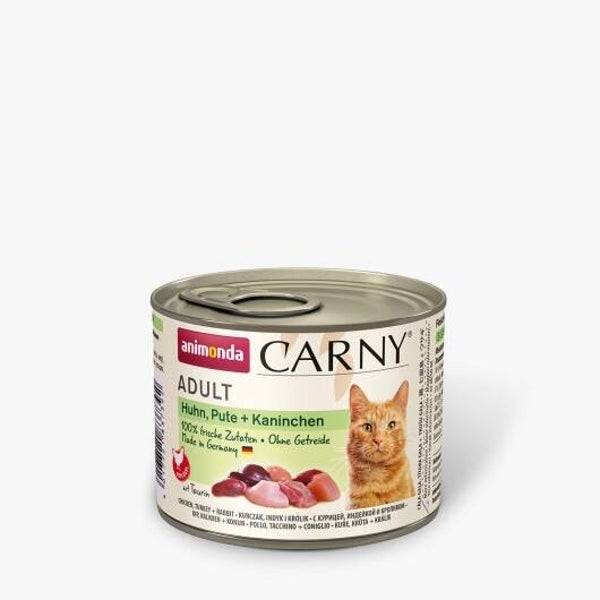Animonda Cat Dose Carny Adult Huhn & Pute & Kaninchen 200 g