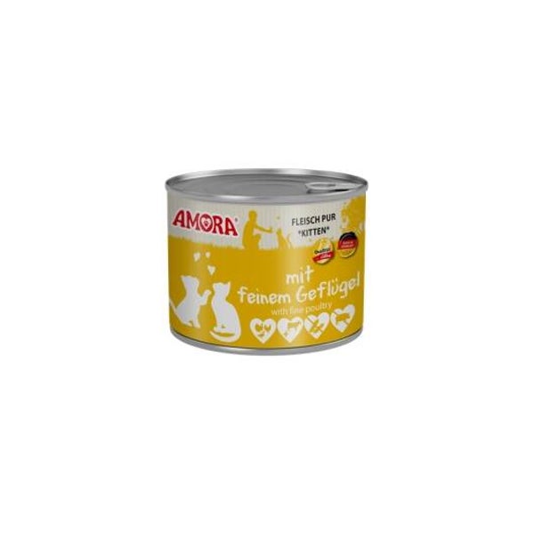 Amora Cat Dose Katzenkinder mit Geflügel 200g