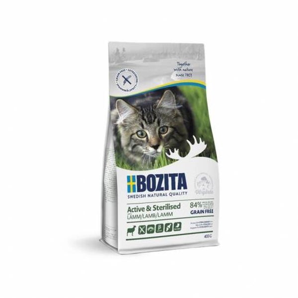 Bozita Active & Sterilised Grain free Lamb 400 g