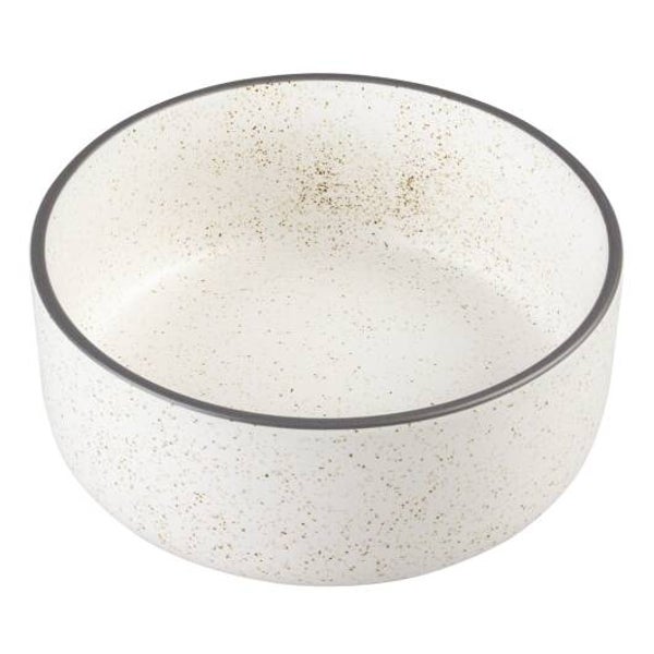 Duvoplus Keramiknapf Stone Speckle - weiß 330ml