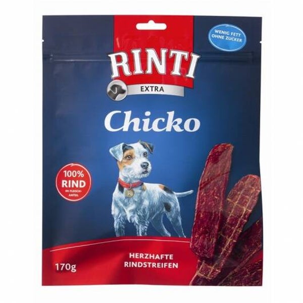Rinti Chicko 170g Rindstreifen