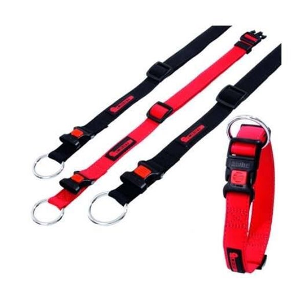 Karlie Teflon Halsband No Limit Schwarz 20mmx40-55cm