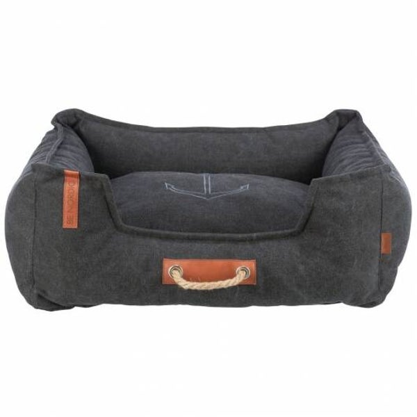 Trixie BE NORDIC Bett Föhr - Schwarz 60 × 50 cm