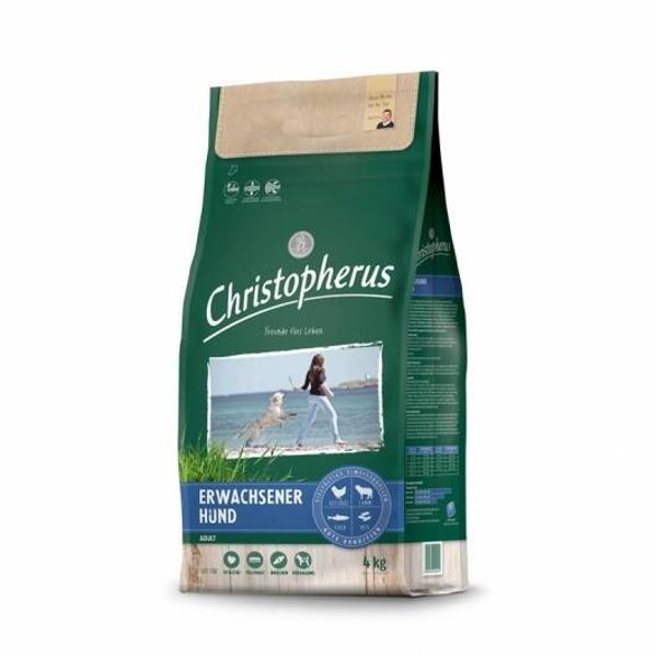 Christopherus Erwachsener Hund Geflügel,Lamm, Ei & Reis 4 kg