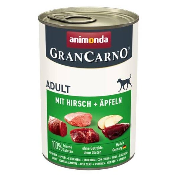 Animonda GranCarno Adult mit Hirsch & Äpfeln 400g