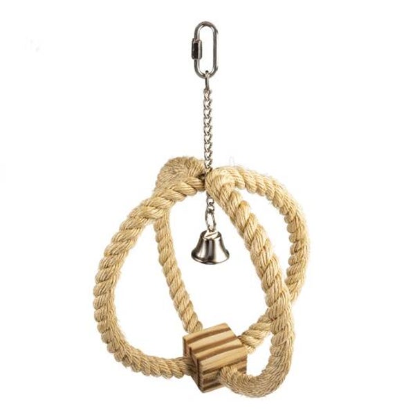 Duvoplus Snackbaumstamm aus Kaffeeholz 24cm