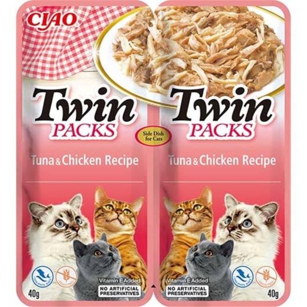 Inaba Ciao TwinPack Tuna & Chicken 2x40g