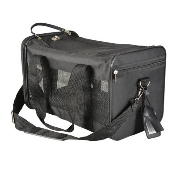 Duvoplus Reisetasche Nylon - schwarz M - 50 x 27 x 29cm - max. 7kg