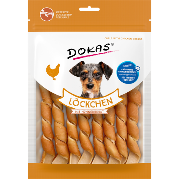 Duvoplus gedrehte Kausticks 7-8mm - 100 Stück
