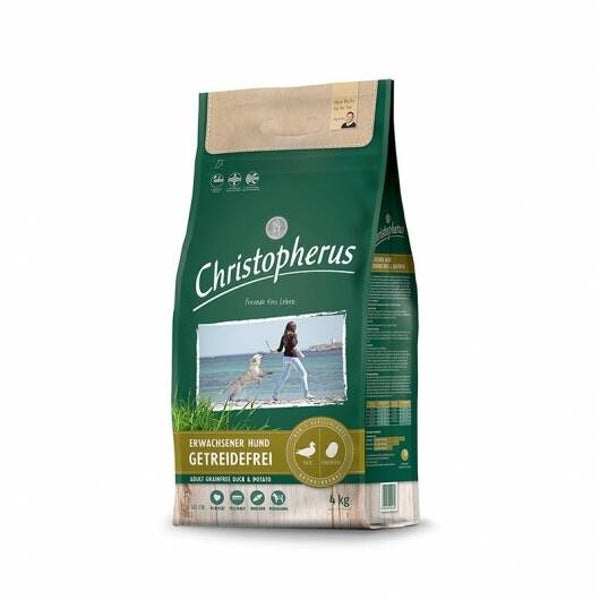 Christopherus Getreidefrei Ente & Kartoffel 4 kg