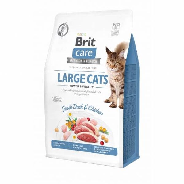 Brit Care Cat Grain-Free - Large cats - Power & Vitality 400g