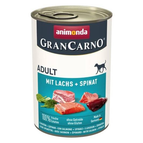 Animonda GranCarno Adult mit Lachs & Spinat 400g