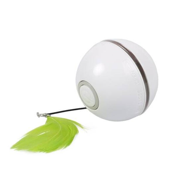 EBI Cat Toy Ball Chaser - weiß/grün