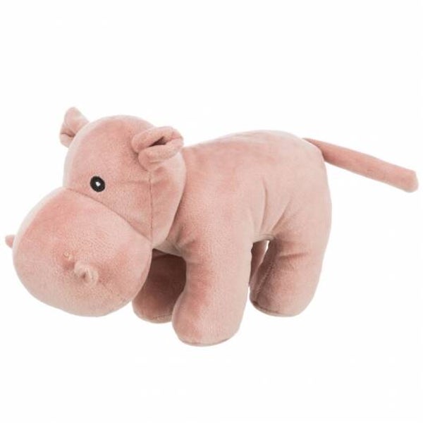 Trixie Hundespielzeug Nilpferd aus Plüsch 25 cm