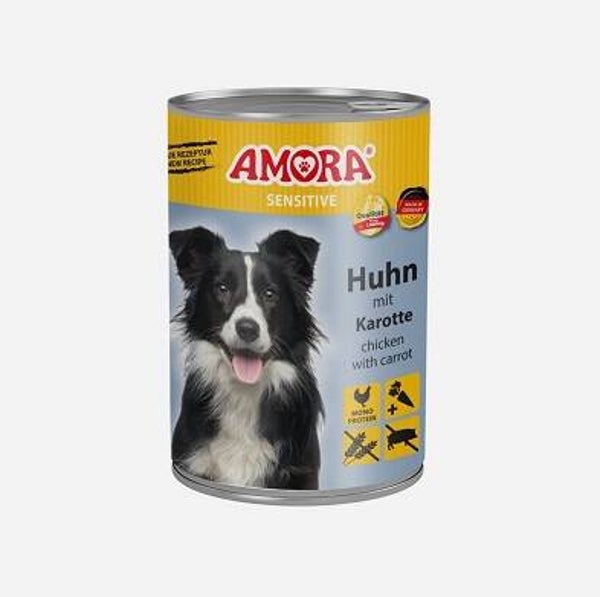 AMORA Dog Sensitive Huhn & Karotte 400 g