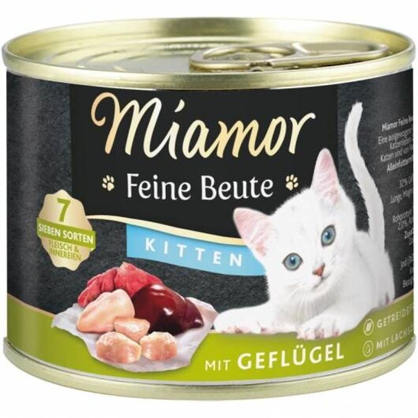 Miamor Dose Feine Beute Kitten Geflügel 185g