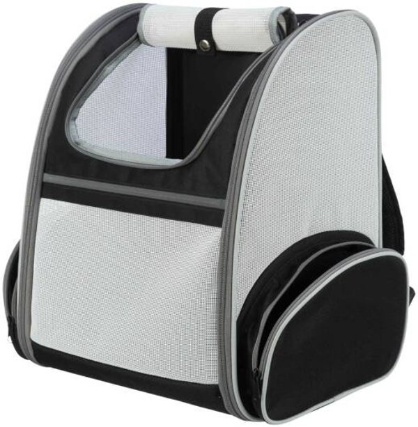 Trixie Rucksack Chloe - Hellgrau/Schwarz