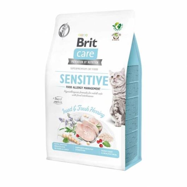 Brit Care Cat Grain-Free - Sensitive - Food Allergy 400g