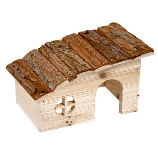 Duvoplus Kleintierhaus mit Schrägdach 20 x 13 x 12cm