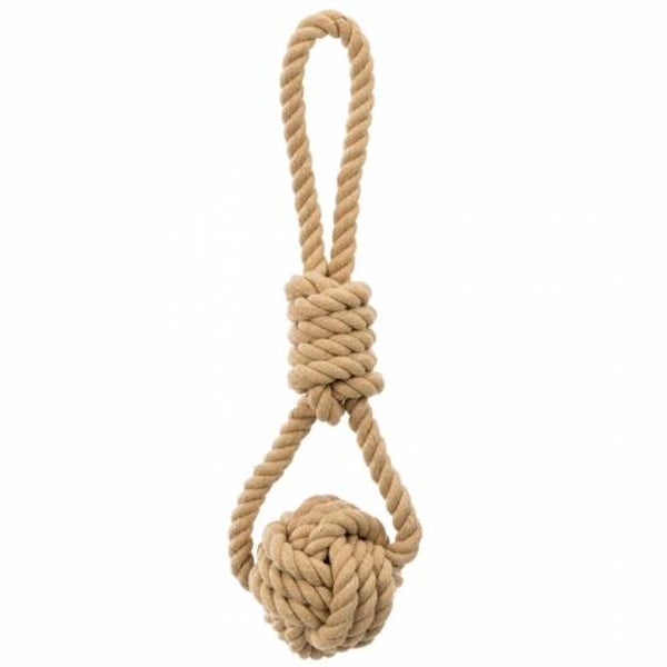 Trixie BE NORDIC Spieltau mit eingeflochtenem Ball ø 7/20 cm