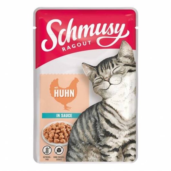 Schmusy Ragout mit Huhn in Sauce 22x a 100g