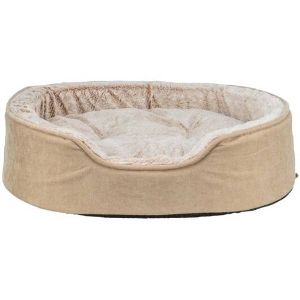 Trixie Vital Bett Lino Soft, oval - beige/creme