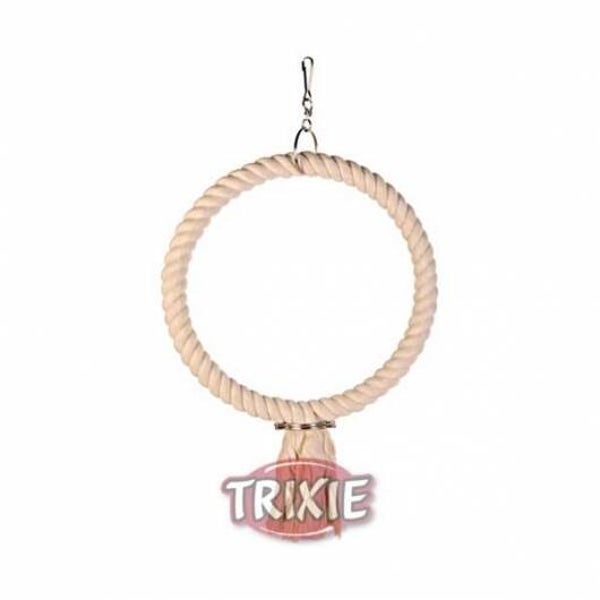 Trixie Baumwollring mit Holzkugel 19,5 cm