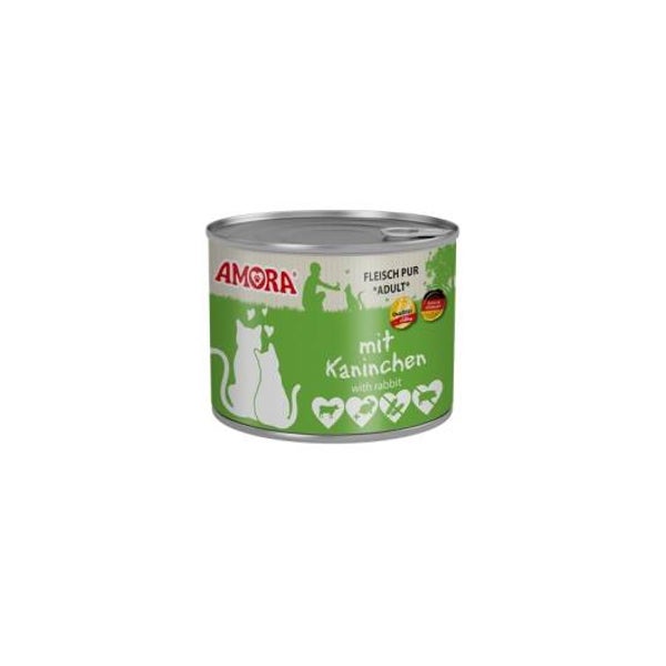 Amora Cat Dose Fleisch Pur mit Kaninchen 200g