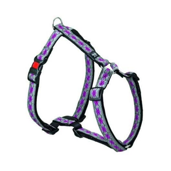 Karlie Art Joy Plus Geschirr RHOMBUS - Pink 65 - 100cm x 25mm